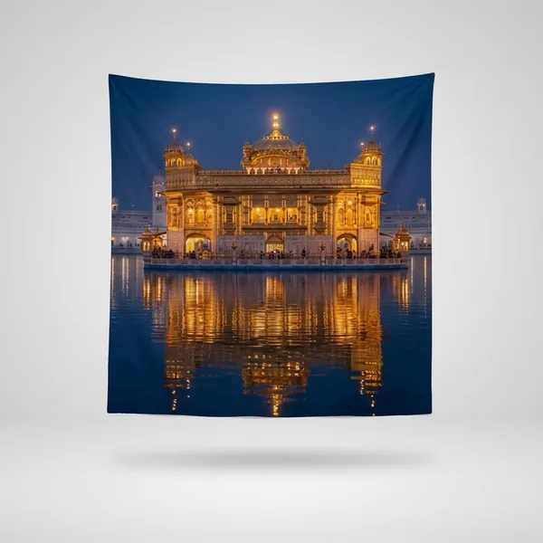 Golden_Temple_Night_View_Printed_Backdrop_Cloth_5X8_Ft_Premium_Blend_Fabric