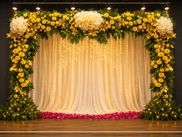 Premium_Yellow_White_Floral_Wedding_Backdrop_5x8_Ft