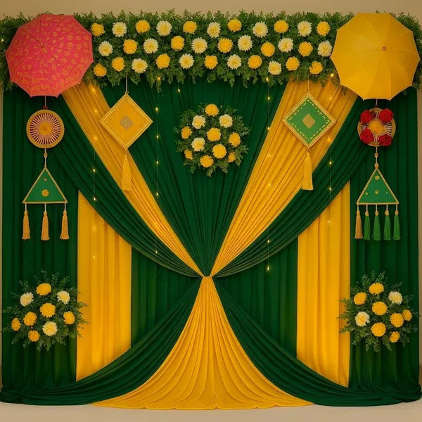 Premium_8X5_Ft_Haldi_&_Mehendi_Backdrop_Decoration_|_Green_&_Yellow_Floral_Theme
