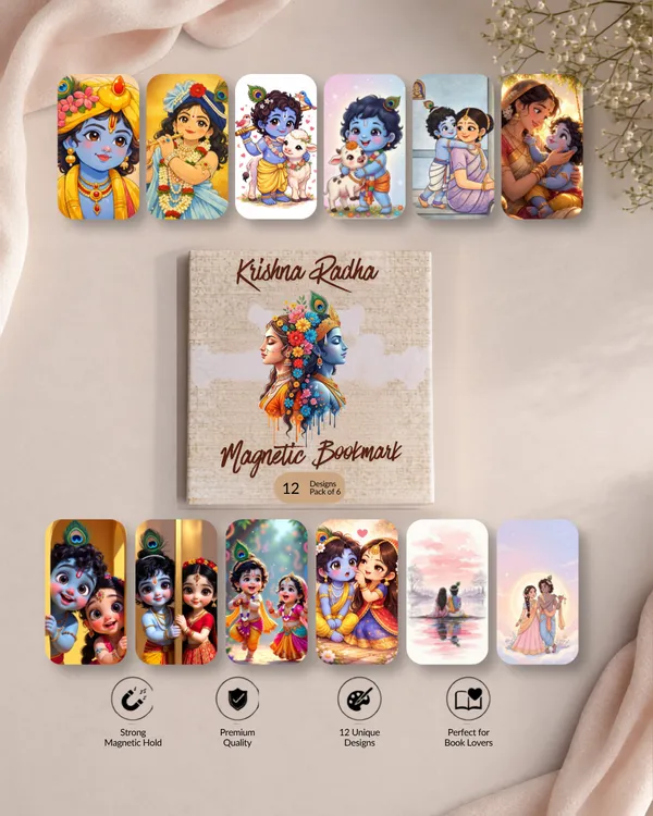 Krishna_Radha_Magnetic_Bookmark