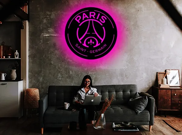 Paris_Fan_Club_LED_Wall_Decor_Logo