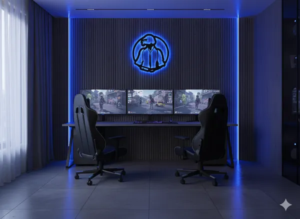 Pubg_LED_Wall_Decor_Logo