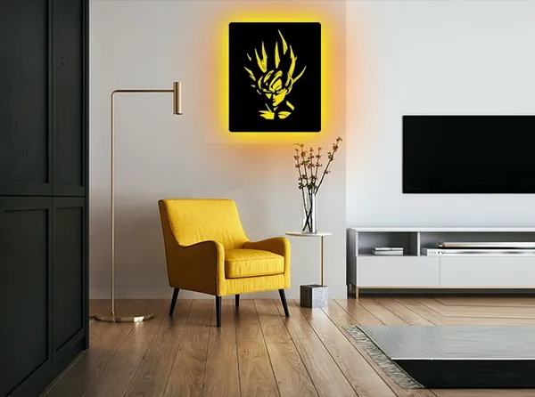 Son_Goku_LED_Wall_Decor_Logo