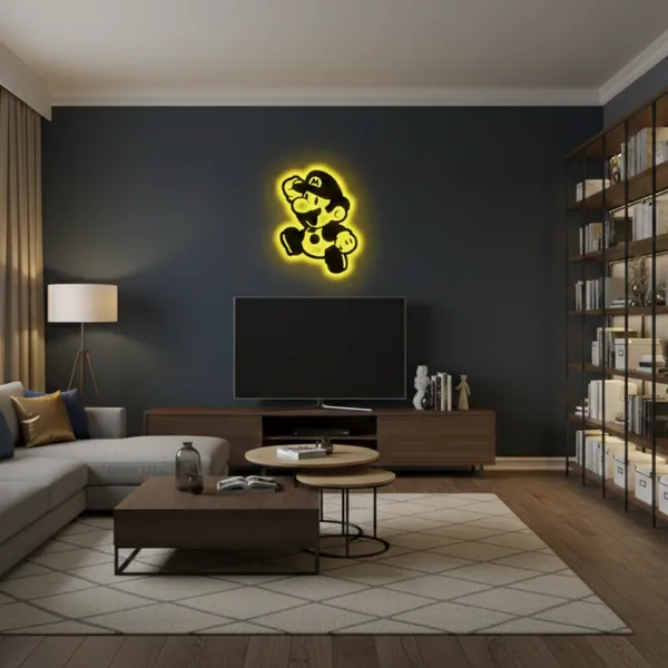 Mario_LED_Wall_Decor_Logo