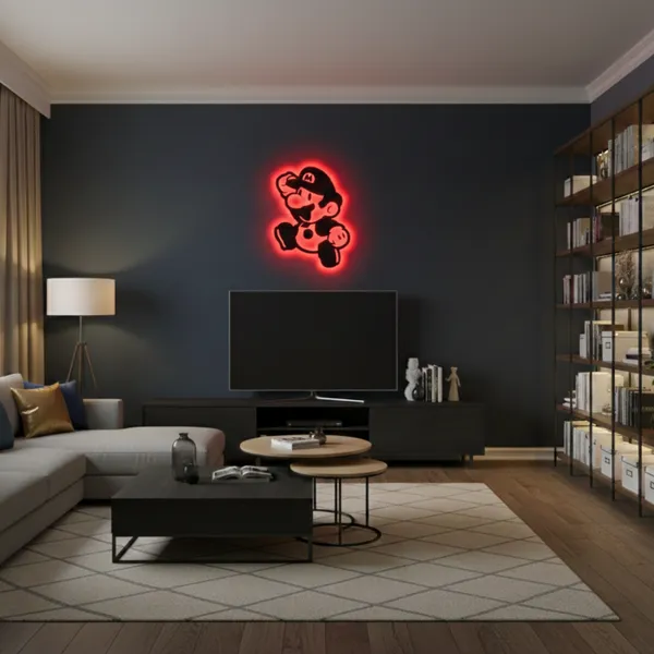 Mario_LED_Wall_Decor_Logo
