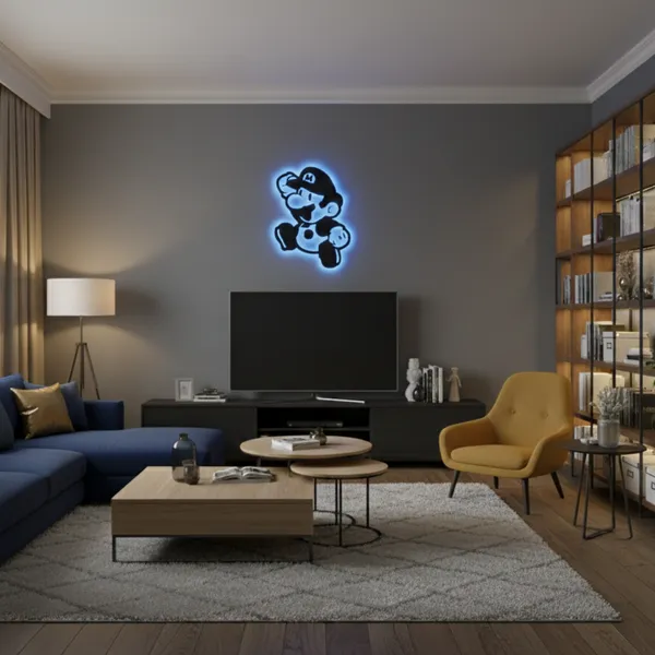Mario_LED_Wall_Decor_Logo