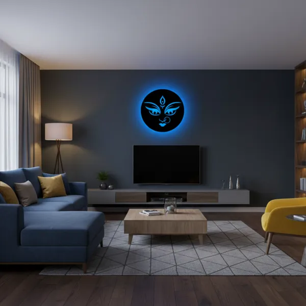 Maa_Durga_LED_Wall_Decor_Logo