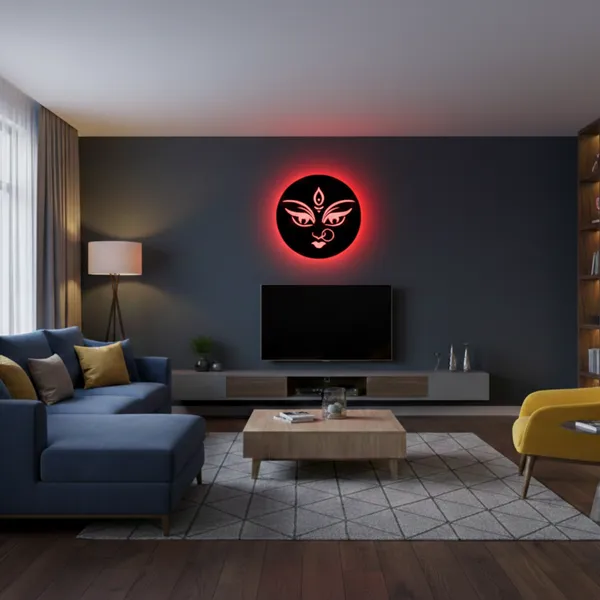 Maa_Durga_LED_Wall_Decor_Logo