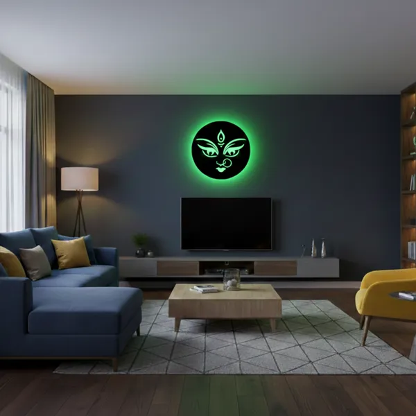 Maa_Durga_LED_Wall_Decor_Logo