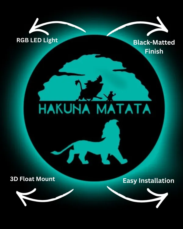 Hakuna_Matata_LED_Wall_Decor_Logo