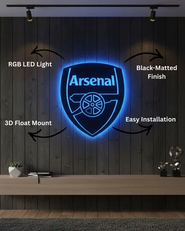 Arsenal_LED_Wall_Decor_Logo