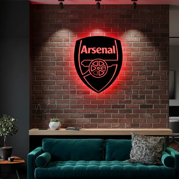 Arsenal_LED_Wall_Decor_Logo
