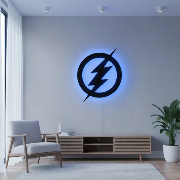 Flash_Superhero_LED_Wall_Decor_Logo
