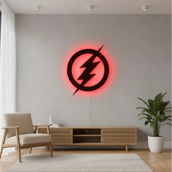 Flash_Superhero_LED_Wall_Decor_Logo