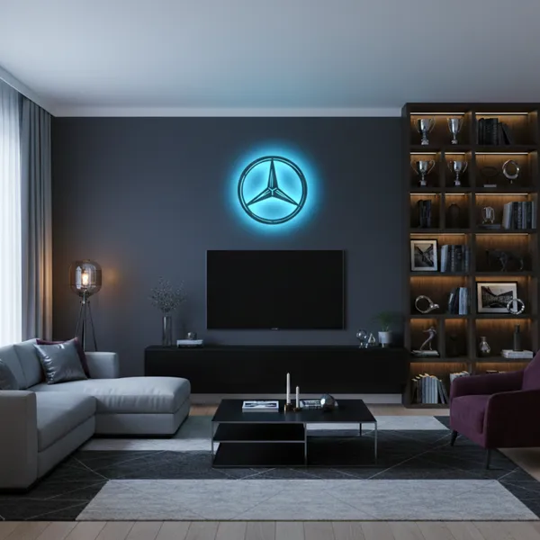 Mercedes_Benz_LED_Wall_Decor_Logo