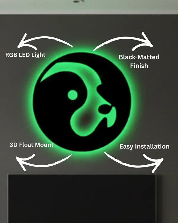 Dog_Silhouette_LED_Wall_Decor_Logo