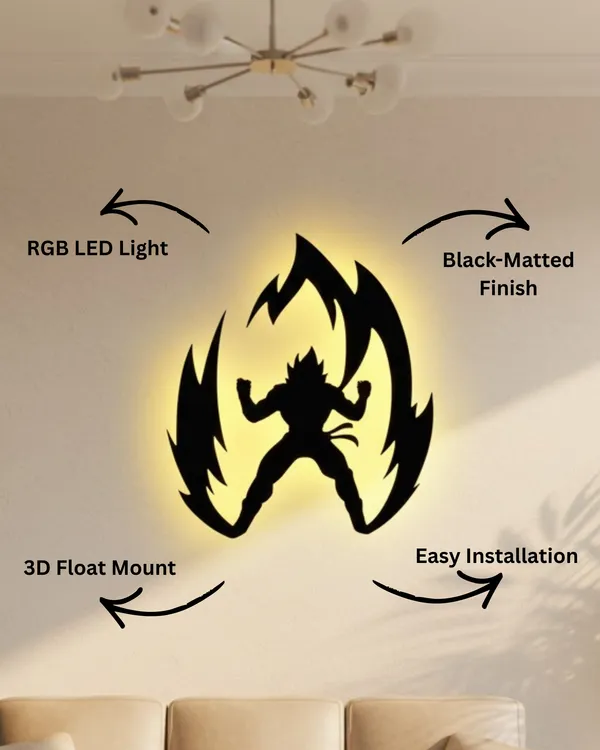 Goku_LED_Wall_Decor_Logo