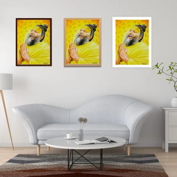 Premanand_Ji_Radhe_Wooden_Frame