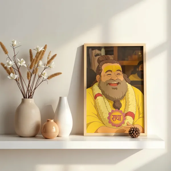 Premanand_Ji_Ghibli_Wooden_Frame