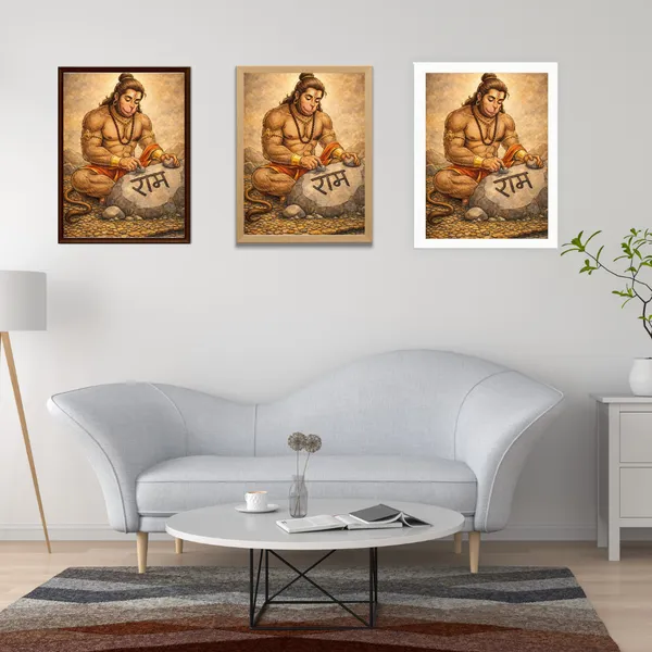 Hanuman_Ji_Pray_Wooden_Frame
