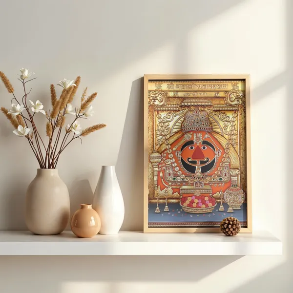 Salasar_Balaji_Wooden_Frame