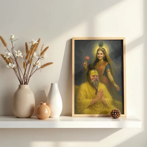 Radha_Rani_Wooden_Frame