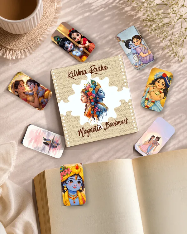 Krishna_Radha_Magnetic_Bookmark