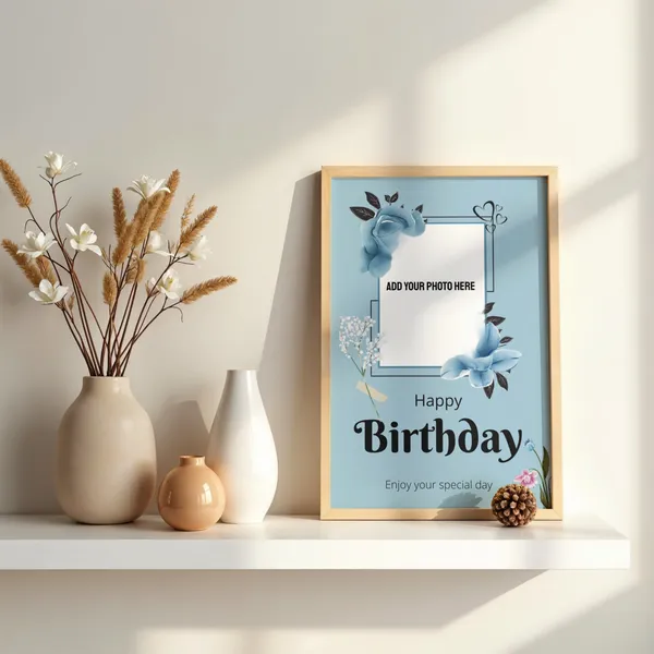 Wooden_Floral_Happy_Birthday_Personalized_Photo_Frame