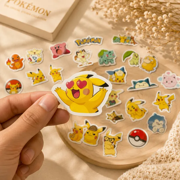 Pokemon_Pikachu_Character_Sticker_Pack