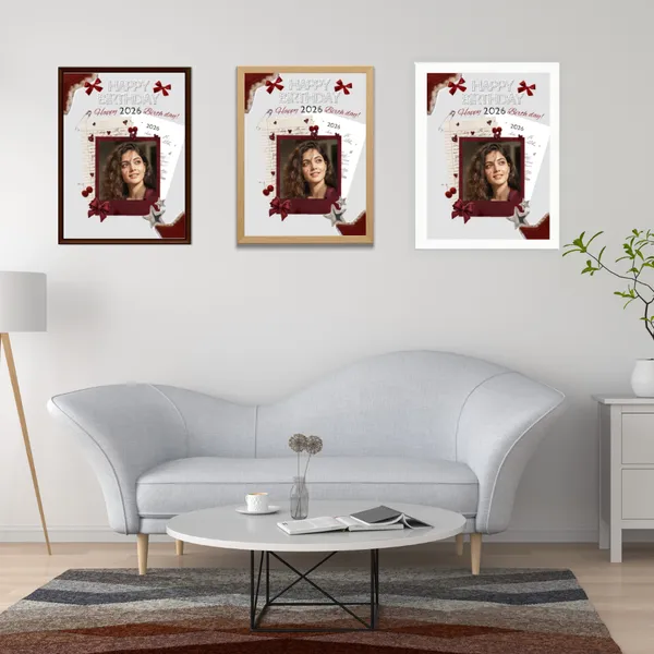 Happy_Birthday_Personalized_Photo_Frame_with_Wooden_Border