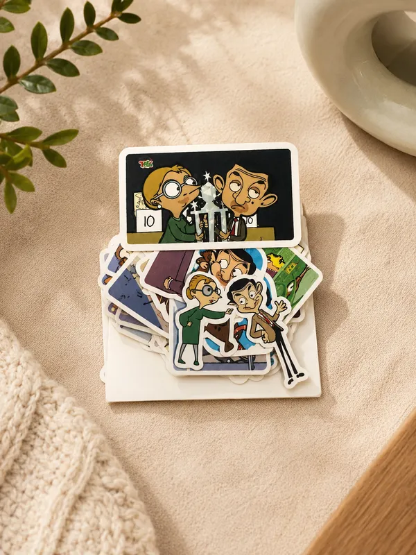 Mr_Bean_Cartoon_Character_Sticker_Pack
