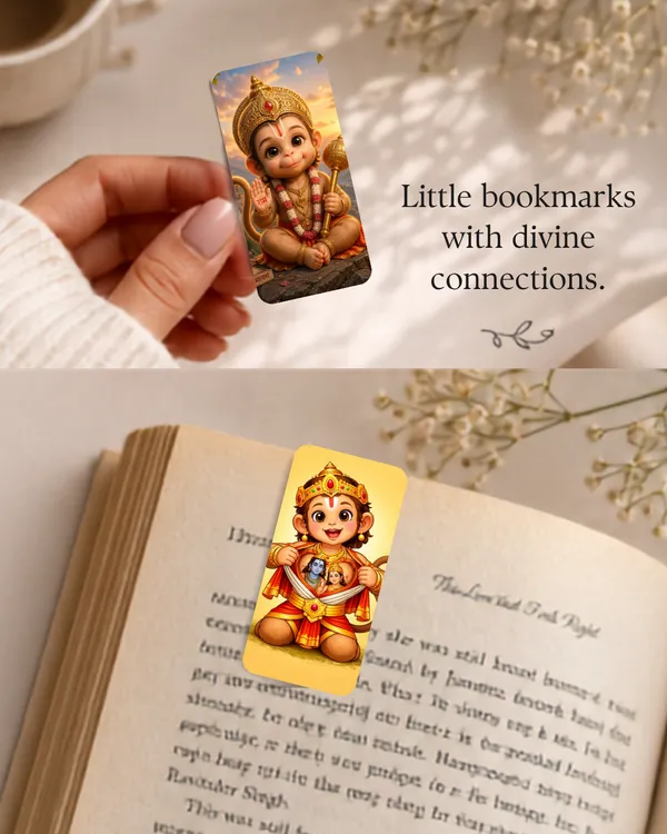 Lord_Hanuman_Ji_Magnetic_Bookmark