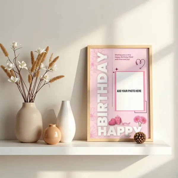 Personalized_Happy_Birthday_Photo_Frame_with_Wooden_Border