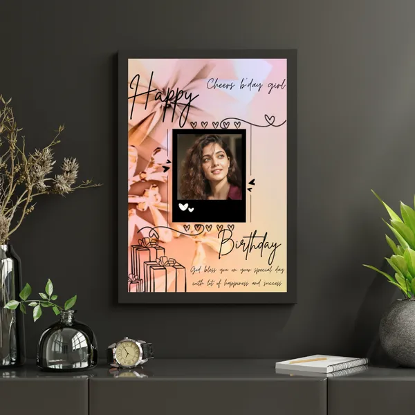 Personalized_Happy_Birthday_Photo_Frame_with_Floral_Print