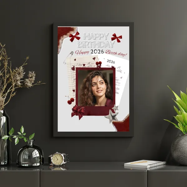 Happy_Birthday_Personalized_Photo_Frame_with_Wooden_Border