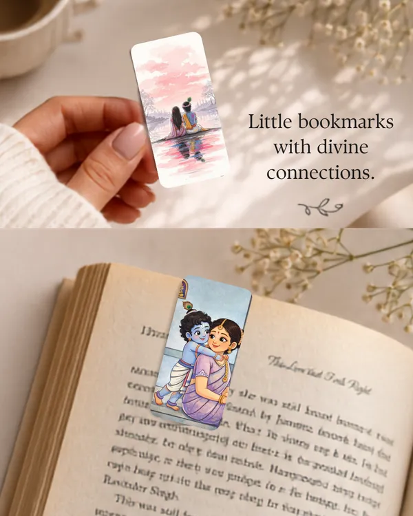Krishna_Radha_Magnetic_Bookmark