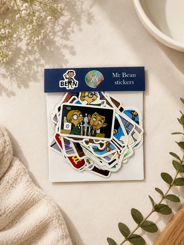 Mr_Bean_Cartoon_Character_Sticker_Pack