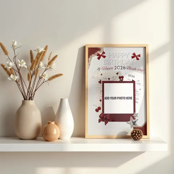 Happy_Birthday_Personalized_Photo_Frame_with_Wooden_Border
