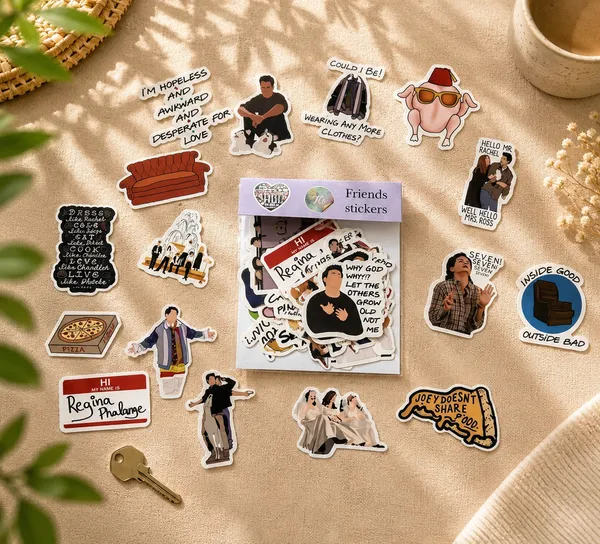Friends_TV_Show_Character_Quote_Stickers_Pack
