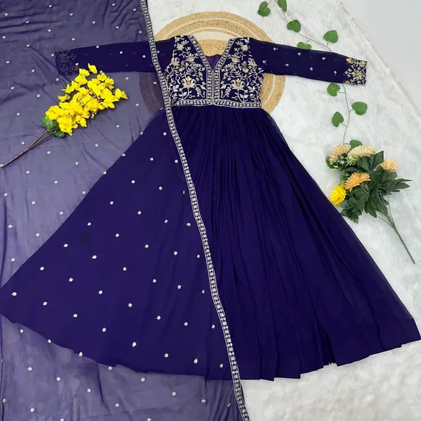 Purple_Georgette_Zari_Sequin_Embroidered_Anarkali_Gown_With_Dupatta_For_Women