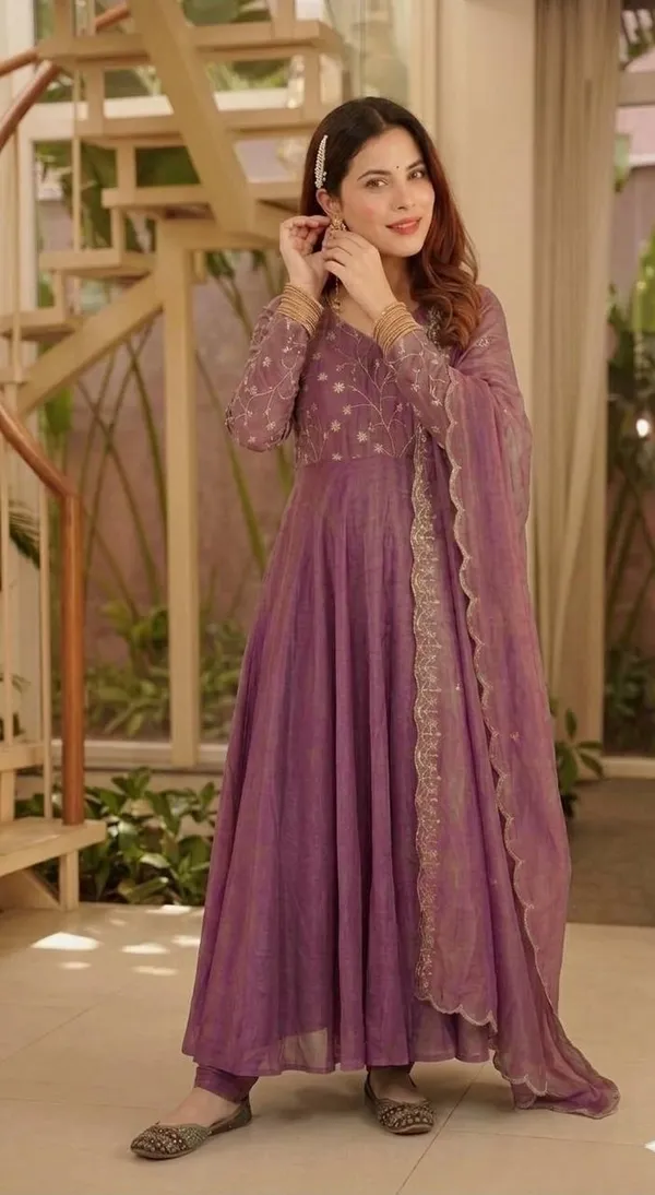 Purple_Cosmos_Silk_Anarkali_Kurta_Pant_Dupatta_Set_For_Women