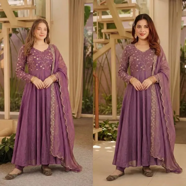 Purple_Cosmos_Silk_Anarkali_Kurta_Pant_Dupatta_Set_For_Women