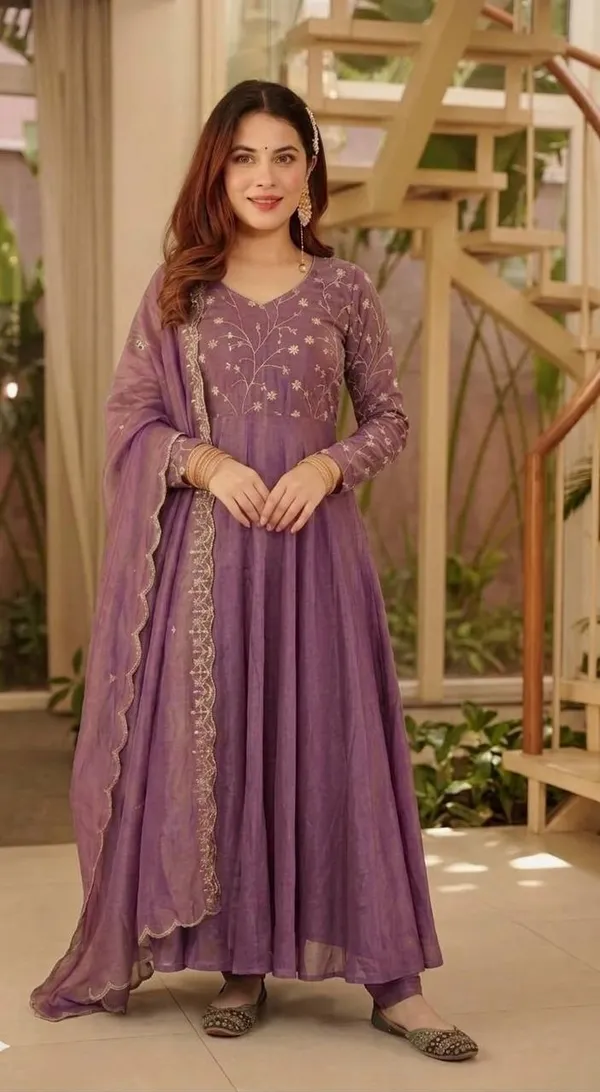 Purple_Cosmos_Silk_Anarkali_Kurta_Pant_Dupatta_Set_For_Women