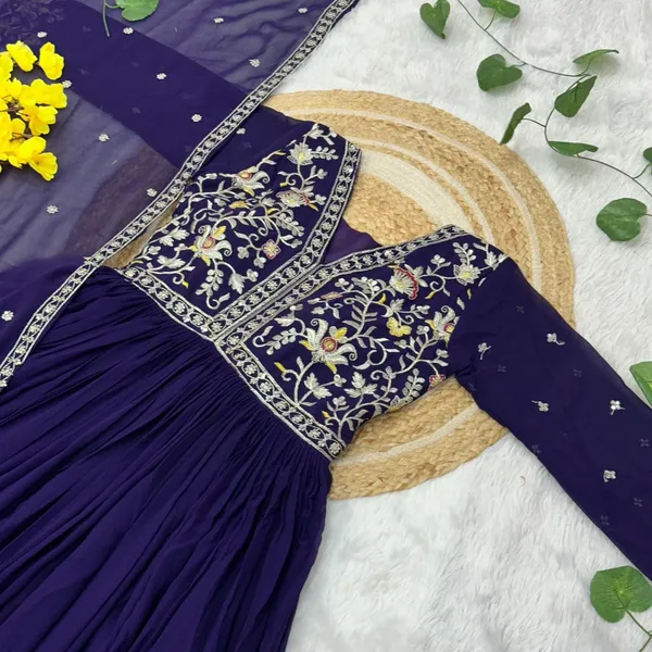 Purple_Georgette_Zari_Sequin_Embroidered_Anarkali_Gown_With_Dupatta_For_Women