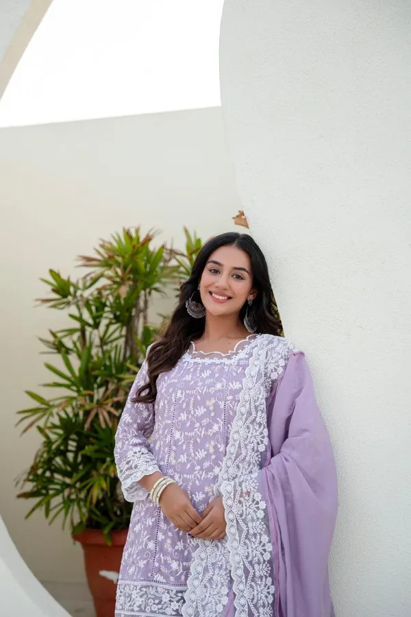 Lavender_Cotton_Embroidered_Straight_Kurta_Palazzo_Dupatta_Set_For_Women