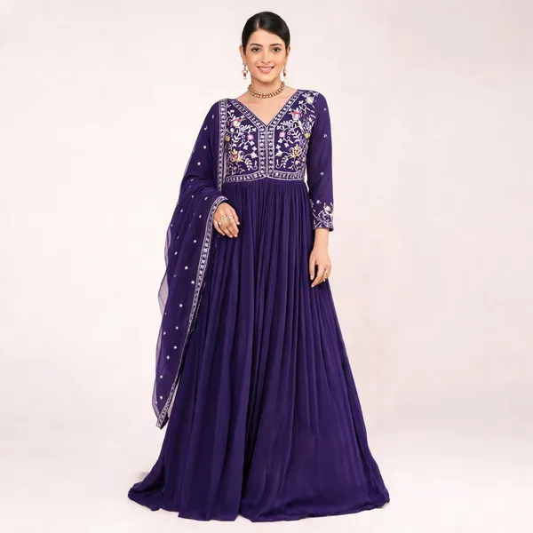 Purple_Georgette_Zari_Sequin_Embroidered_Anarkali_Gown_With_Dupatta_For_Women
