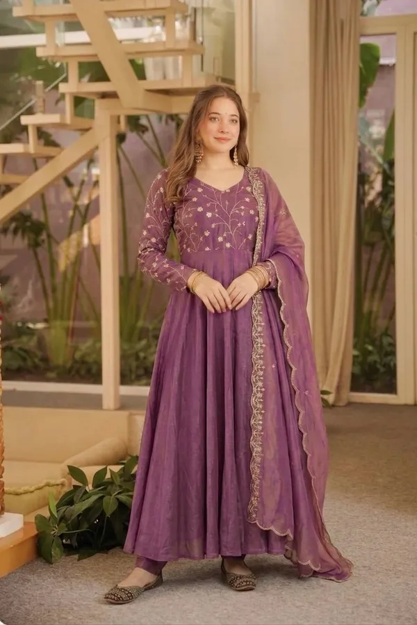 Purple_Cosmos_Silk_Anarkali_Kurta_Pant_Dupatta_Set_For_Women