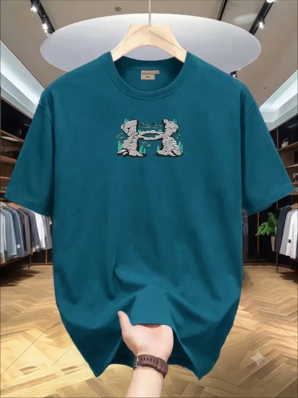 Deep_blue-green_Colors_T-Shirt
