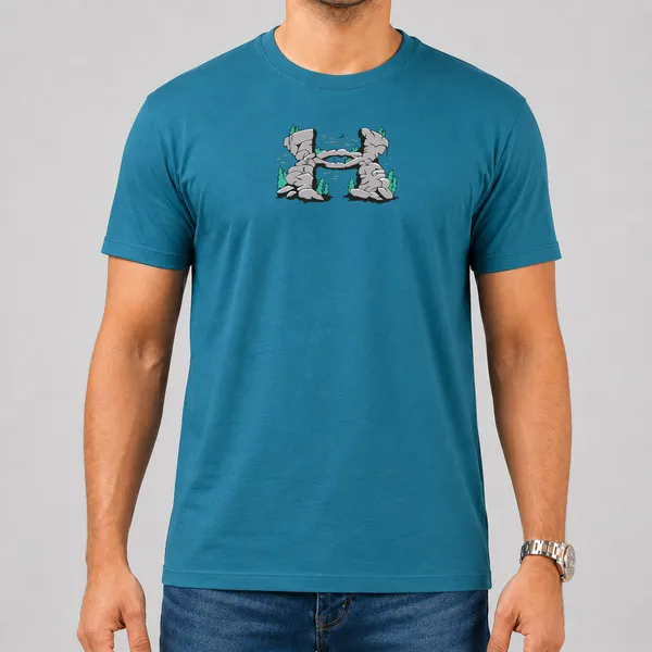 Deep_blue-green_Colors_T-Shirt