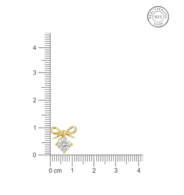 925_Sterling_Silver_22K_Gold_Plated_Bow_Knot_CZ_Stud_Earrings